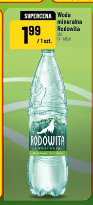 Woda mineralna Rodowita promocja w POLOmarket