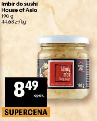 Imbir do sushi promocja w Delikatesy Centrum