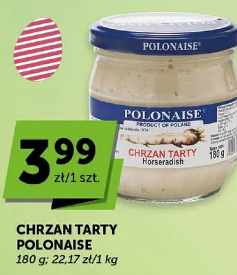 Chrzan tarty promocja w Groszek
