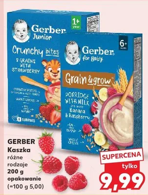 Kaszka Gerber promocja w Kaufland