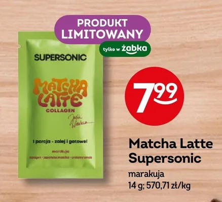 Matcha Latte marakuja promocja w Żabka