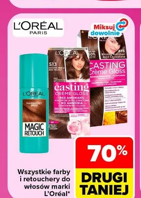 Retoucher do włosów Magic Retouch L'Oréal promocja w Carrefour