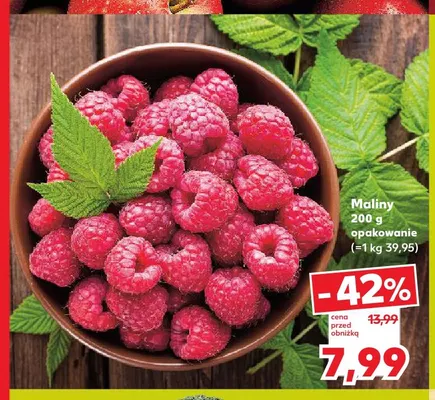 Maliny promocja w Kaufland