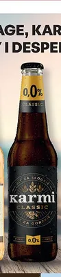 Piwo bezalkoholowe Karmi Classic promocja w Biedronka