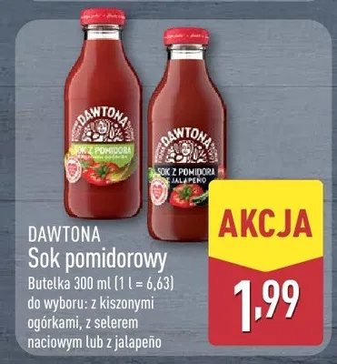 Sok pomidorowy z jalapeno promocja w Aldi