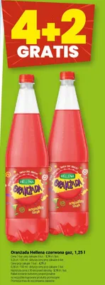 Oranżada Hellena czerwona gaz. promocja w Twój Market