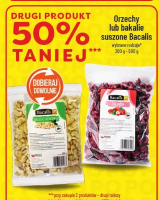 Orzechy suszone promocja w POLOmarket
