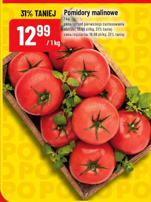 Pomidory malinowe promocja w POLOmarket