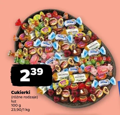 Cukierki luz promocja w Netto