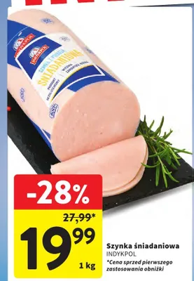 Szynka śniadaniowa promocja w Intermarche