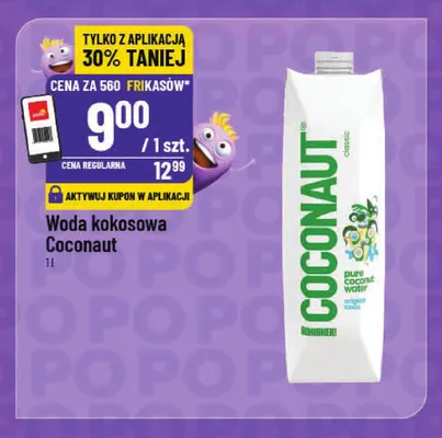 Woda kokosowa Coconaut promocja w POLOmarket