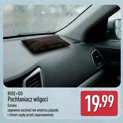 Pochłaniacz wilgoci RIDE+GO promocja w Aldi