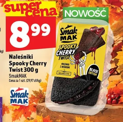 Naleśniki Spooky Cherry Twist SmakMAK promocja w TOPAZ