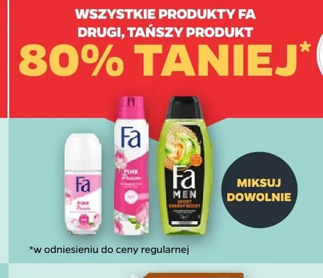Żel pod prysznic Fa Men Sport Energy Boost promocja w Netto
