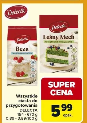 Ciasto do przygotowania Beza z wyjątkową kruchą promocja w Carrefour
