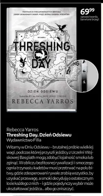 Książka Threshing Day. Dzień Odsiewu Rebecca Yarros promocja w Empik