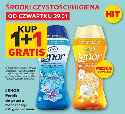 Perełki do prania różne rodzaje promocja w Kaufland