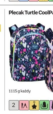Plecak Turtle CoolPack Garden promocja w Empik