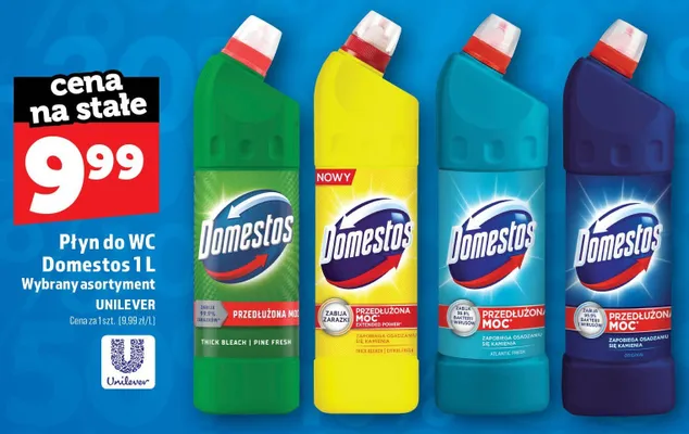 Płyn do WC Domestos Extended Power Atlantic Fresh promocja w TOPAZ