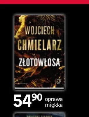 Książka Złotowłosa Wojciech Chmielarz oprawa miękka promocja w Empik