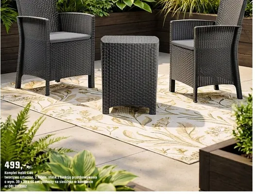 Komplet mebli Lido promocja w OBI