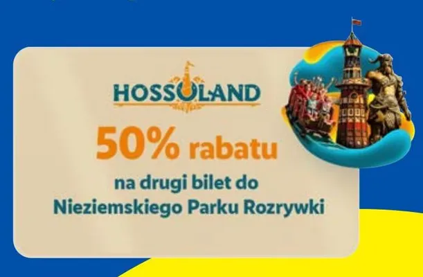 Bilet do Nieziemskiego Parku Rozrywki Hossoland promocja w Lidl