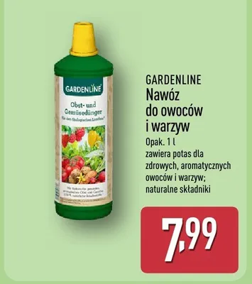 Nawóz do owoców i warzyw promocja w Aldi