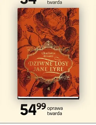 Książka Dziwne losy Jane Eyre Charlotte Brontë oprawa twarda W.A.B. promocja w Empik