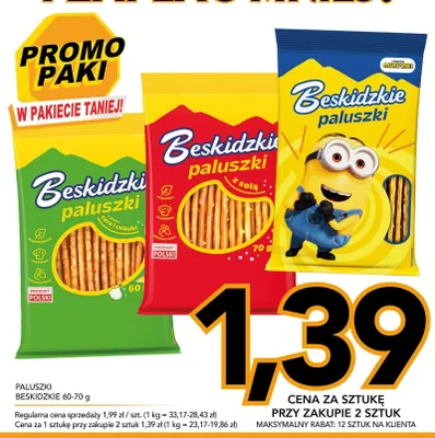 Paluszki Beskidzkie Minionki promocja w Kupiec