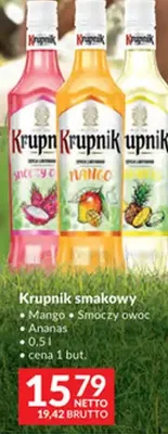 Krupnik smakowy Mango, Smoczy owoc, Ananas promocja w Makro