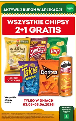 Chipsy Takis Blue Heat promocja w Żabka