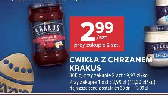 Ćwikła z chrzanem promocja w Stokrotka