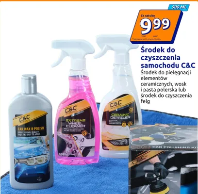 Wosk i pasta polerska do samochodu C&C Car Wax & Polish promocja w Action