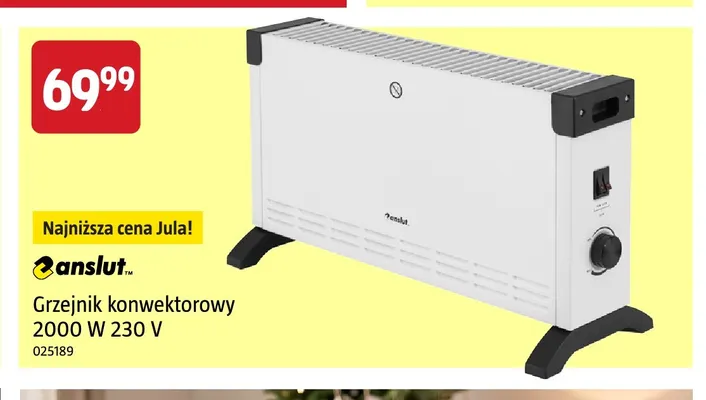 Grzejnik konwektorowy Anslut promocja w Jula