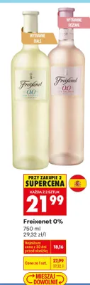 Wino Freixenet 0% promocja w Biedronka