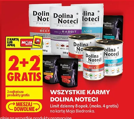 Karma wszystkie rodzaje promocja w Biedronka