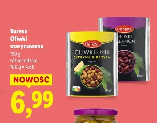 Oliwki marynowane promocja w Lidl