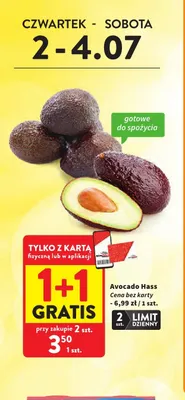 Avocado Hass promocja w Intermarche