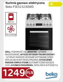 Kuchnia gazowo-elektryczna promocja w kakto.pl