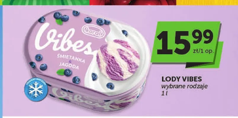 Lody Vibes promocja w Groszek