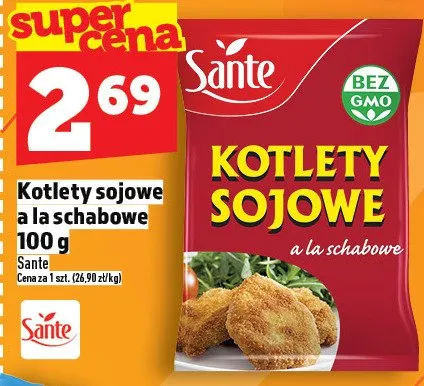 Kotlety sojowe a la schabowe promocja w TOPAZ