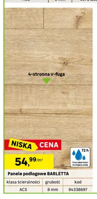 Panele podłogowe Barletta Classen promocja w Leroy Merlin