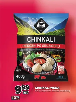 Chinkali pierożki po gruzińsku Weda promocja w Stokrotka