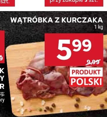 Wątróbka z kurczaka promocja w Stokrotka