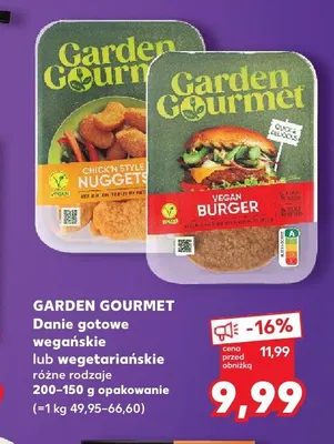 Nuggetsy wegetariańskie Garden Gourmet Chick'n Style promocja w Kaufland