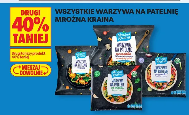 Warzywa na patelnię promocja w Biedronka