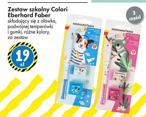 Zestaw szkolny Colori Eberhard Faber promocja w Tedi