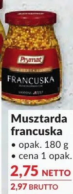 Musztarda francuska promocja w Makro