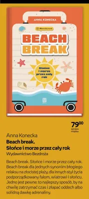 Książka Beach break. Słońce i morze przez cały rok Anna Konecka promocja w Empik