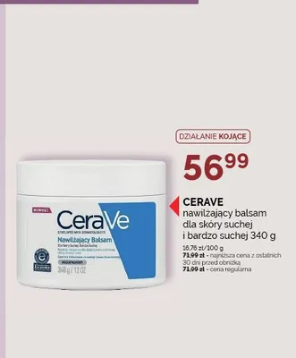 Nawilżający balsam dla skóry suchej i bardzo suchej CeraVe promocja w Super-Pharm